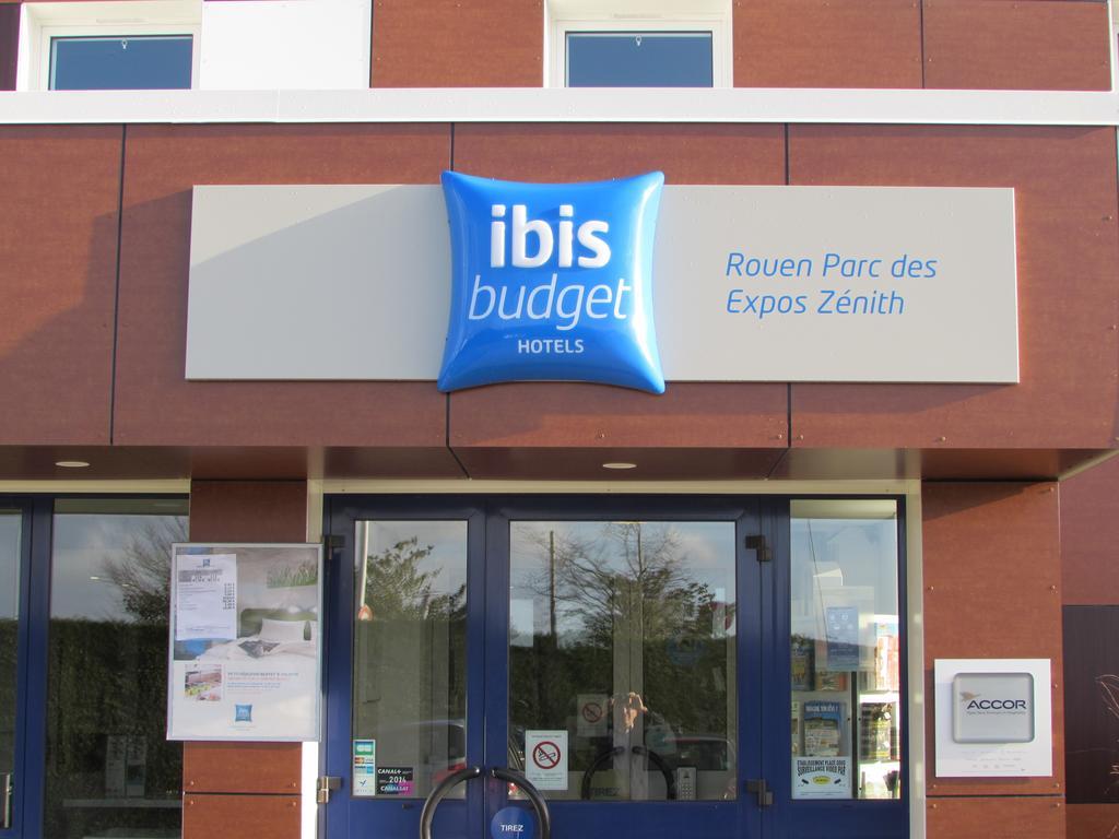 Ibis Budget Rouen Parc Des Expos Zenith Saint-Etienne-du-Rouvray Exterior photo